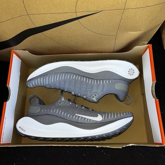 NEW Nike ReactX Infinity Run 4 Cool Grey White Gunsmoke FJ1221 008 Size 8.5